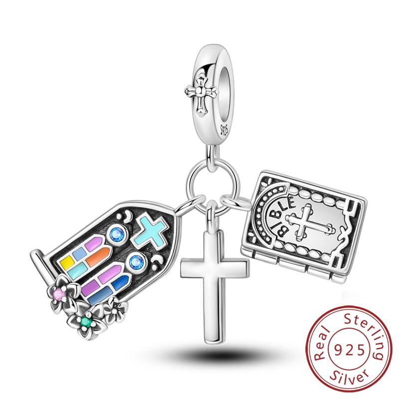 Новые Медные Шармы Подвески Солнце Луна Звезды Магия Таро Шармы Подходят для Оригинальных Браслетов Женские Изысканные Ювелирные Изделия Подарки