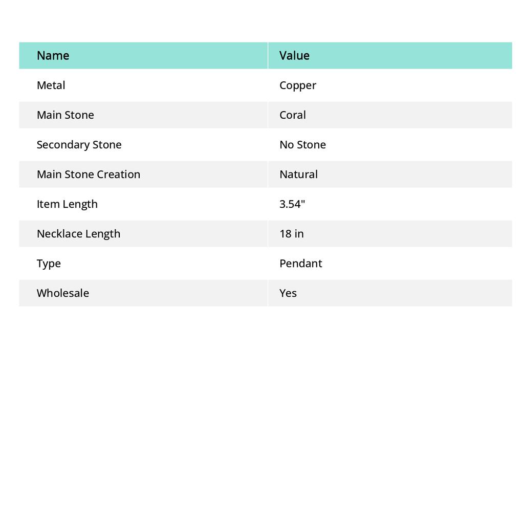 Подвеска из медной проволоки белого коралла ручной работы 3,54 дюйма a1F06
