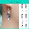 Капля Воды Овальной Формы Подвески Ювелирные Изделия Женские Модные Серьги Легкие Подарок