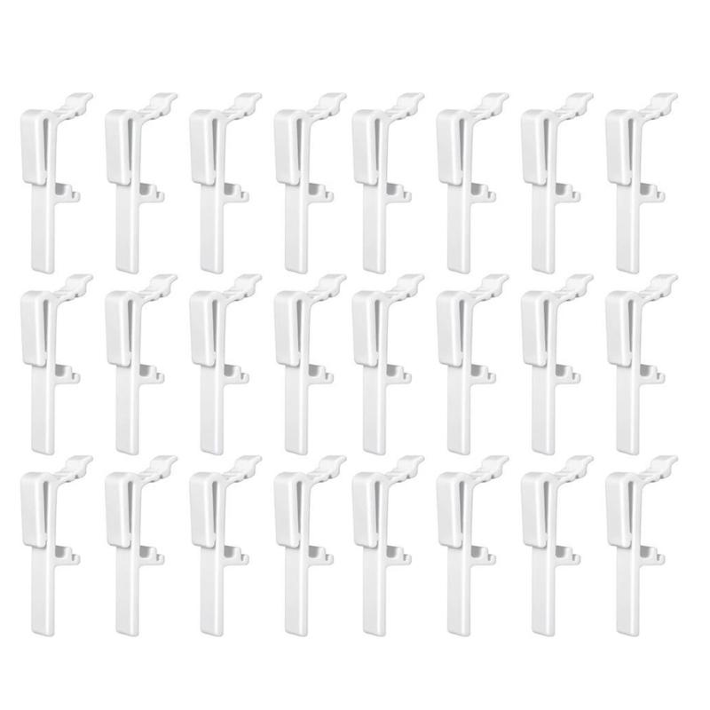 12/24 шт. зажим для штор для оконных занавесок вертикальные жалюзи крючок зажим X3UC