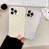 Вода Гофрированный Iphone13 Подходит для 14promax Чехол для iPhone 15 Защита от падений XS Однотонный Силиконовый 11 Простой 12