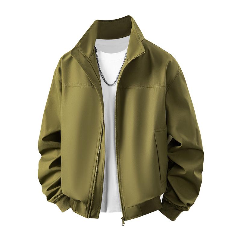 Новая куртка со стойкой воротником, мужская куртка в стиле бейсбол, повседневная куртка, мужская бейсбольная форма, свободный костюм-авиатор для пары, студенческая куртка