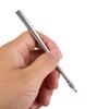 Portable Telescoping Tool Pen Metal Key Ring Creative Stainless Steel Keychain Ergonomic Ballpoint Pen School Office Supplies