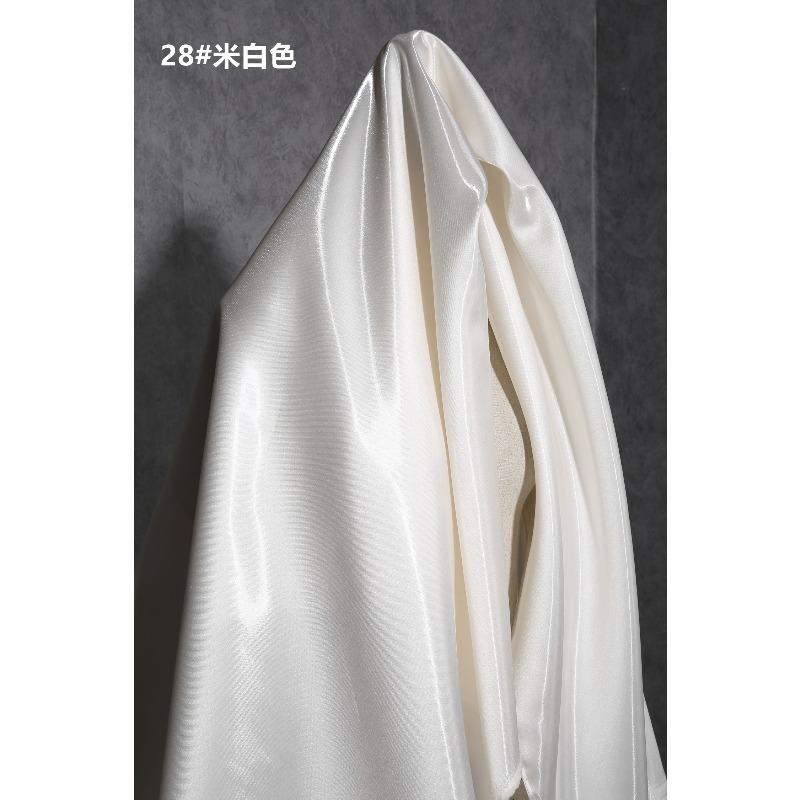 Multi-Color Reflective Fabric Liquid Satin Glossy for Clothes Dresses Diy Hanfu Sewing Designer Smooth Silky Cloth Drape Summer