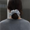 38comeoncommon Silky Satin Scrunchie (Silver)