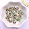 50pcs Colorful Resin Glitter Mini Green Love Frog Flatback Rhinestones & Decorations
