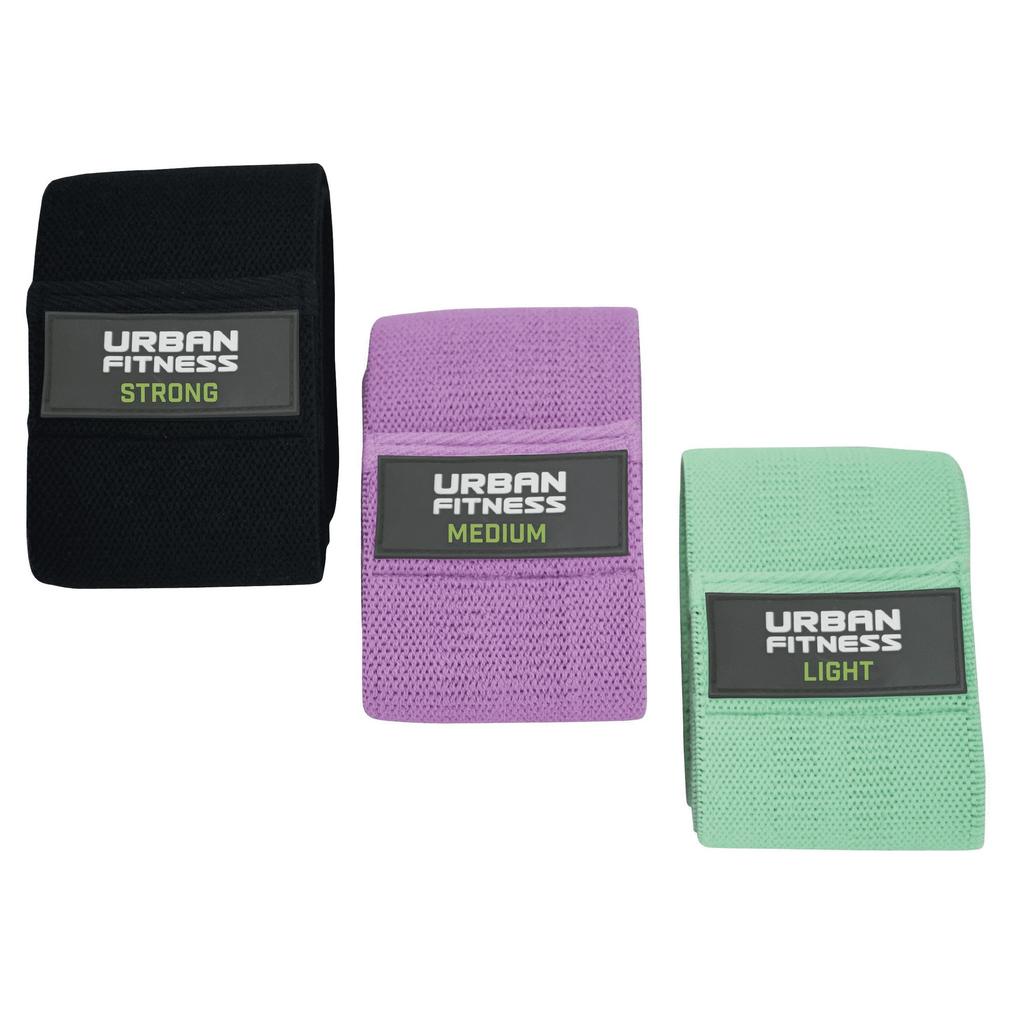 Urban Fitness Equipment Набор тканевых эспандеров (Упаковка из 3 шт.)