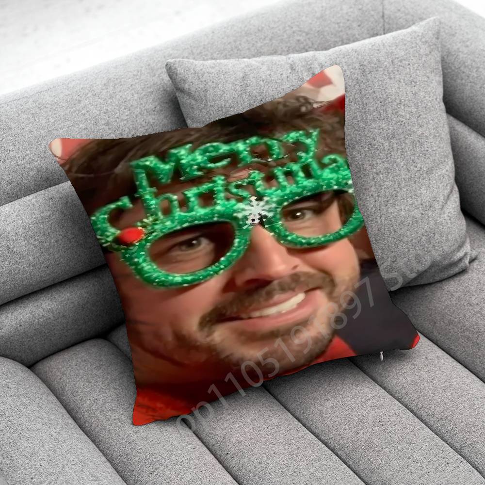 Наволочка для декоративной подушки F-Fernando A-Alonso Для 45x45см 40x40см 55x55см 50x50см 30x30см Квадратная наволочка для автомобильной подушки