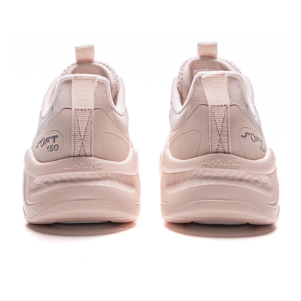 Li Ning SOFT GO 2 WMS Амортизация Скользкая Подошва Износостойкая Поддержка Отскок Низкие Повседневная Обувь Женская AGLV064-5