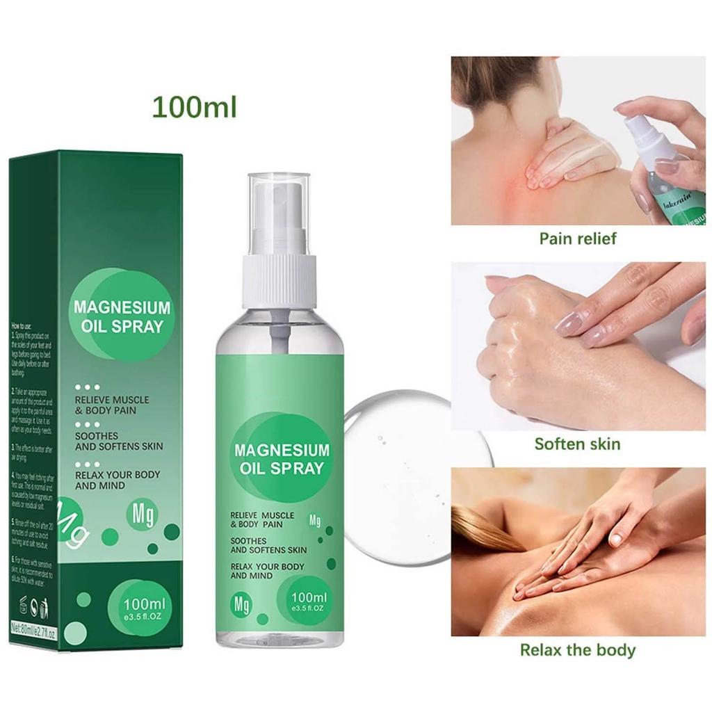Расслабляющее и успокаивающее массажное масло-спрей, спрей для облегчения боли в суставах, спрей для облегчения боли в суставах, спрей для ухода за телом, 100 мл