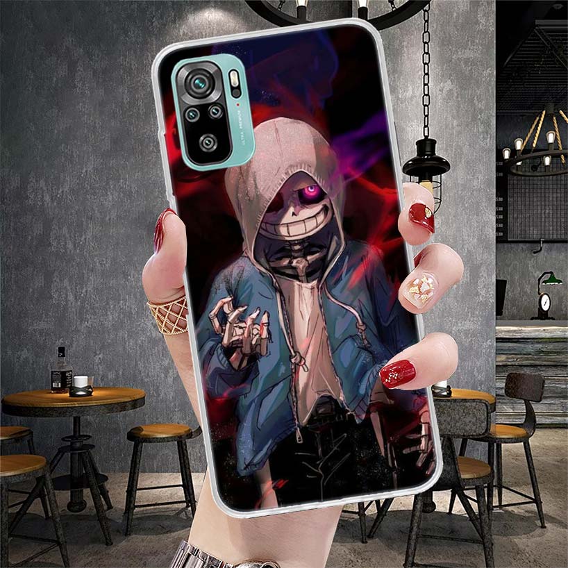 Undertale Papyrus Sans Doggo Soft Phone Case For Xiaomi Redmi Note 15 14 14S 13 12 Pro Plus 12S 11 11S 11E 10 10S 11T 5G Fundas