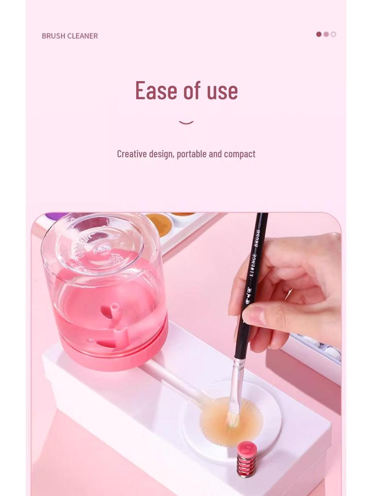 Маленькая емкость для промывки кистей для акварельных и масляных красок