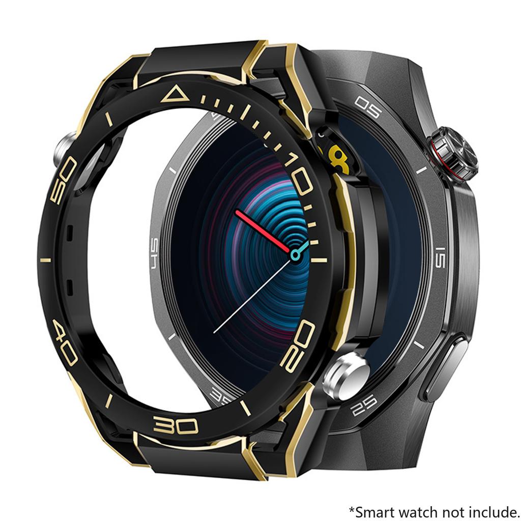 Чехол для Huawei Watch GT 5-5Pro GT4 46 мм аксессуары для умных часов Масштаб Жесткая ПК крышка Бампер Оболочка Huawei watch GT5 Защитный