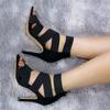 Fashion Women Sandals 2024 New Summer Fashion Thin Heels Sexy Shoes for Women High Heels Shoes Shallow Casual Sandals Designer Sandals