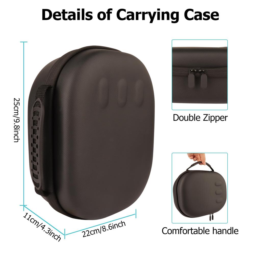 Чехол для переноски гарнитуры Meta Quest 3 VR, противоударный чехол для хранения Oculus Quest 3 VR, повязка на голову и другие аксессуары