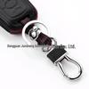 4D Cowhide Key Case for Buick Excelle, Park Avenue, Regal, Envision, GL6 - 4-Button Folding Key Bag