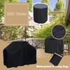 Сверхпрочный чехол для барбекю Водонепроницаемый чехол-протектор для гриля для барбекю Уличный