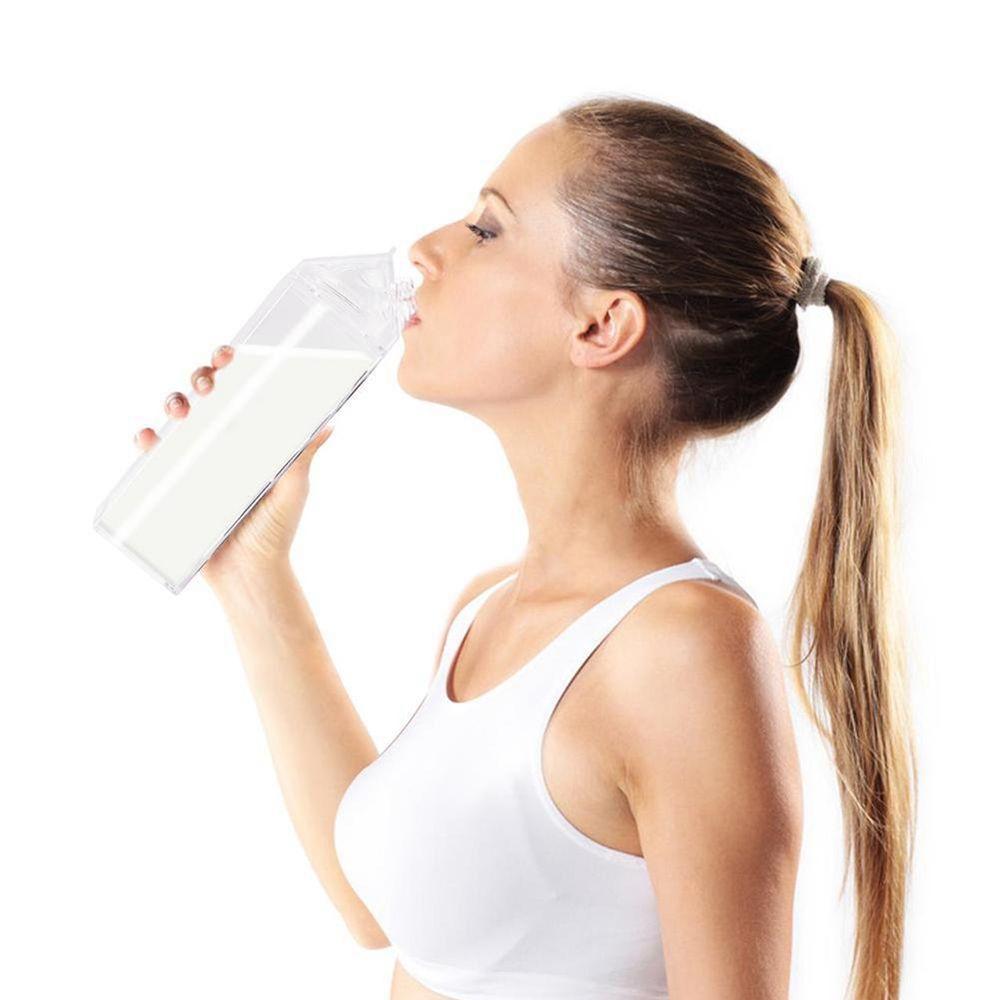 Straw for Sports Square with Brush Kitchen Supplies Drinkware Milk Carton Juice Box Water Bottle