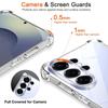 Ударопрочный бронированный чехол для Samsung Galaxy S26 Ultra S26+ S 26 SamsungS26 Plus S26Ultra 5G Прозрачный силиконовый чехол Прозрачный Funda