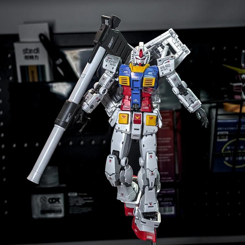 RG 1/144 RX-78-2 2.0 Yuanzu G3 Mech Assembly Model Kit Action Figures Desktop Ornament Doll Boys' Puzzle Toys Collectible Gift