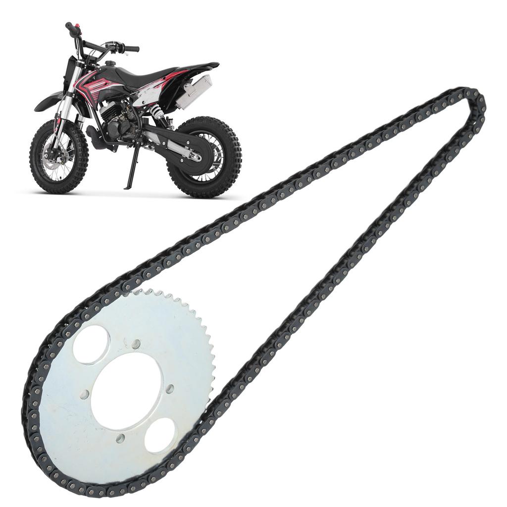 Зубчатая звездочка задней ведущей звездочки T8F, 54 зуба, с набором цепей из 116 звеньев для 47cc 49cc 2-тактных двигателей