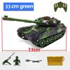 2204 New 1:12 33/44CM Super RC Tank Launch Cross-Country Tracked Remote Control Vehicle Charger Battle Hobby Boy for Toys Kids Children Gift