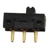 SSSA12G 3-Pin 2-Position Vertical Slide Switch SPDT Through Hole Mount for Electronic Projects and PCB Applications