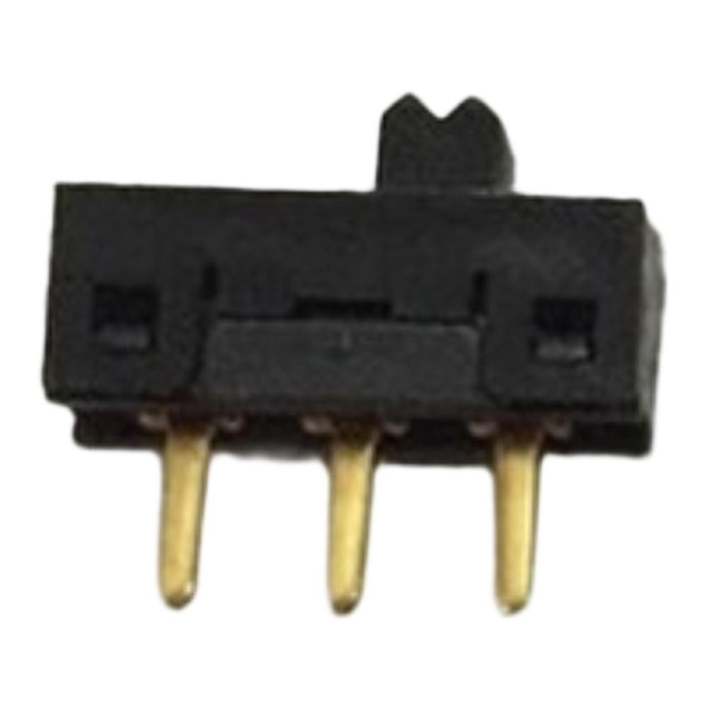 SSSA12G 3-Pin 2-Position Vertical Slide Switch SPDT Through Hole Mount for Electronic Projects and PCB Applications