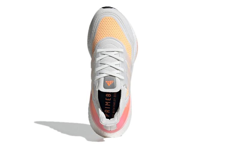 UltraBoost 21 Wmns Adidas 'White Acid Orange' Женские FY0400