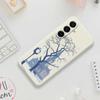 For Samsung Galaxy A17 5G Case Street Outside The Castle Pattern Printing Straight Edge TPU Phone Back Cover