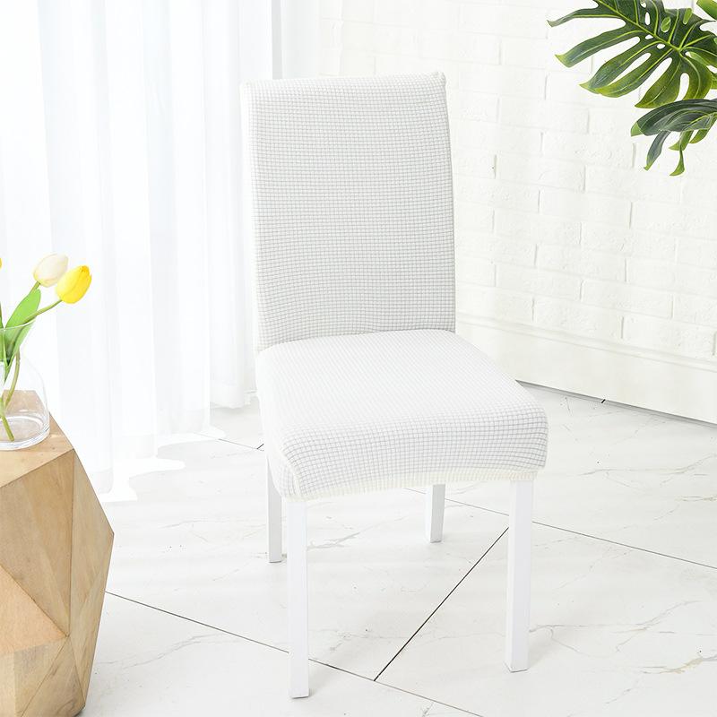 Водонепроницаемый чехол на стул, эластичные чехлы на стулья, обеденный стол в отеле, клетчатый чехол на стул в ресторане