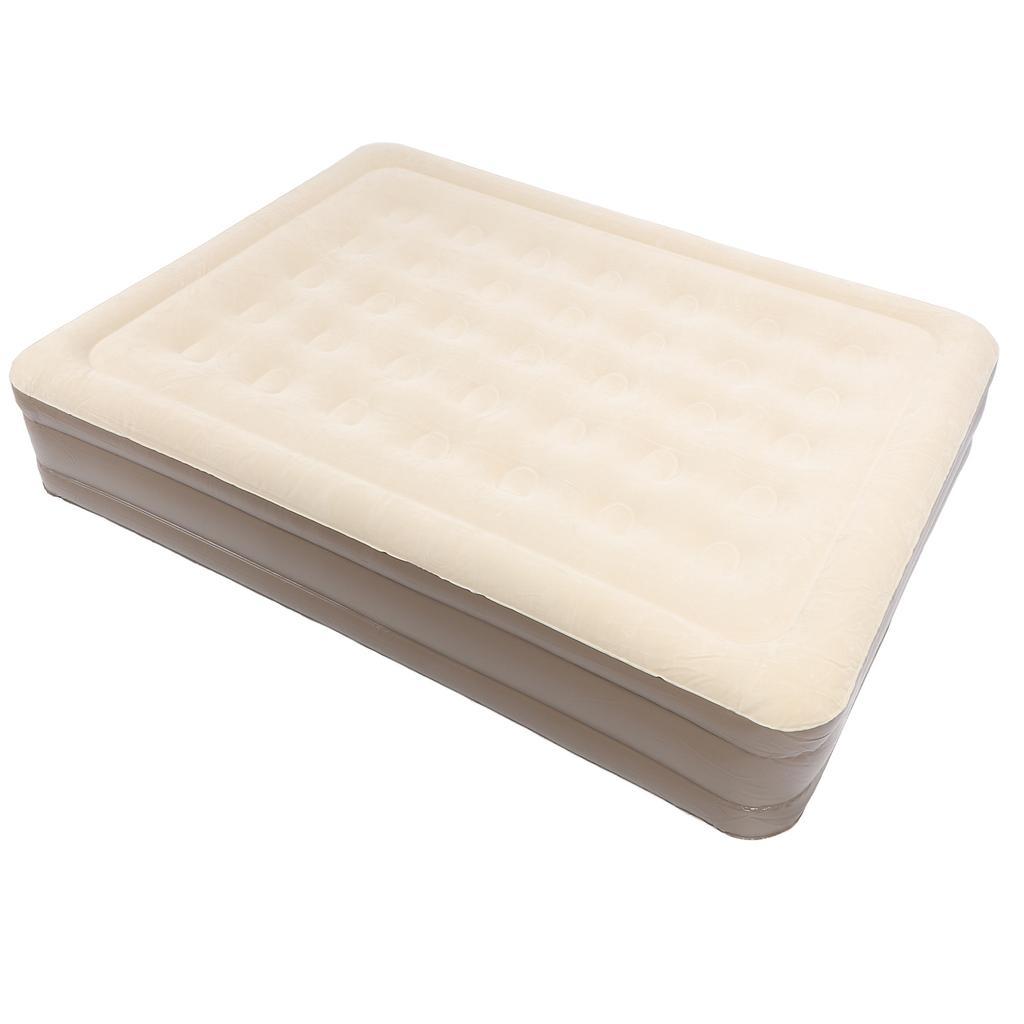 Надувной воздушный матрас, портативная утолщенная самонадувающаяся спальная кровать со встроенным насосом для дома