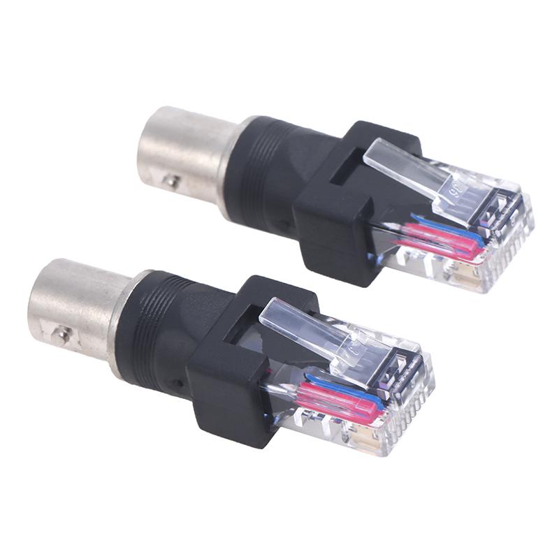 1 шт. высококачественный черный разъем BNC Female Jack To Rj45 Male Plug Rf адаптер коаксиальный разъем