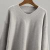 Hirsionsan Elegant Solid Knitted Sweaters Women Autumn Winter Casual Loose Basic Pullovers Female Soft O-neck Long Sleeve Jumper
