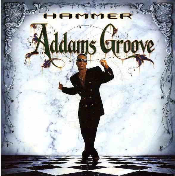 7-дюймовая пластинка MC HAMMER Addams Groove CL642 Capitol Records 1991 UK Rap HipHopRB Б/у