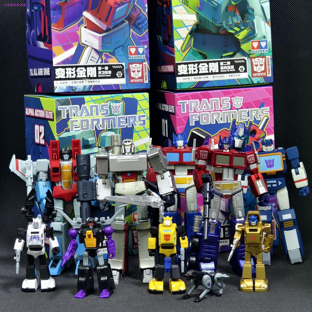 Трансформеры Робот Бамблби Мегатрон Оптимус Старскрим Командир Прайм Фильм/ТВ-Тематические Игрушки Фигурка Подарок на День Рождения для Детей