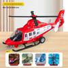 Childrens Rescue Helicopter Toy With Lights And Sound For Kids Play And Education