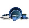CreaTable Caldera Blue Tableware Set, 8 Pieces (25862)