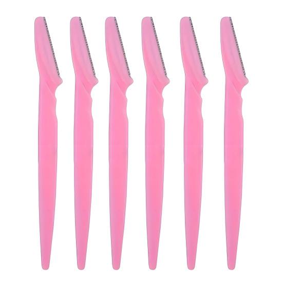 5/10Pcs Eyebrow Razor with Protective Cover Multipurpose Face Exfoliating Dermaplaning Tool Women Men Facial Eyebrow Trimmer