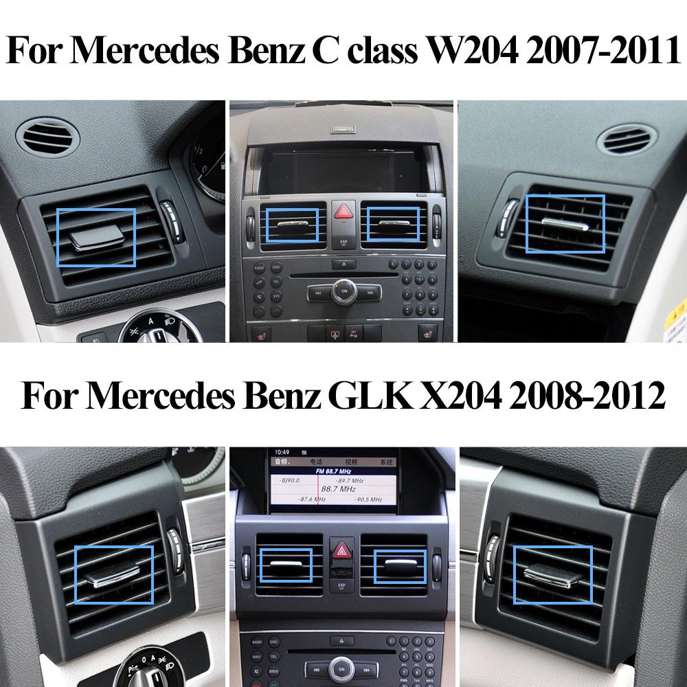 Автомобильный передний кондиционер переменного тока, слайдер, зажим, ремонтный комплект для Mercedes Benz C W204 C180 C200 C260 X204 GLK300