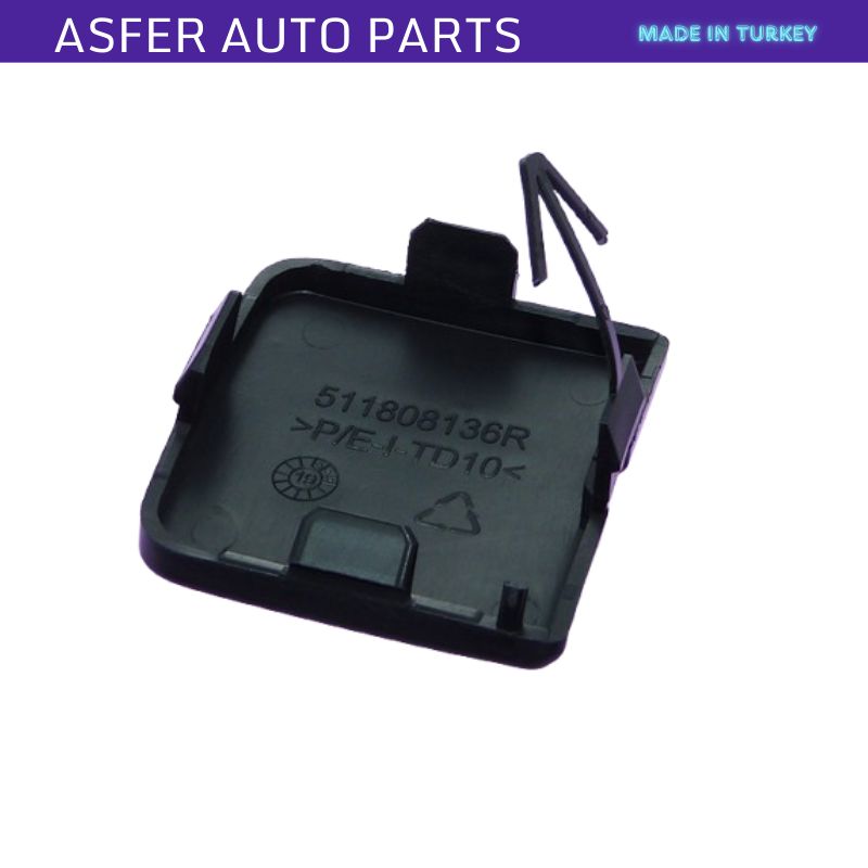 Front Bumper Towbar Cover For Symbol Logan Mk2 Sandero Mk2 2013-2018 OEM 511808136R