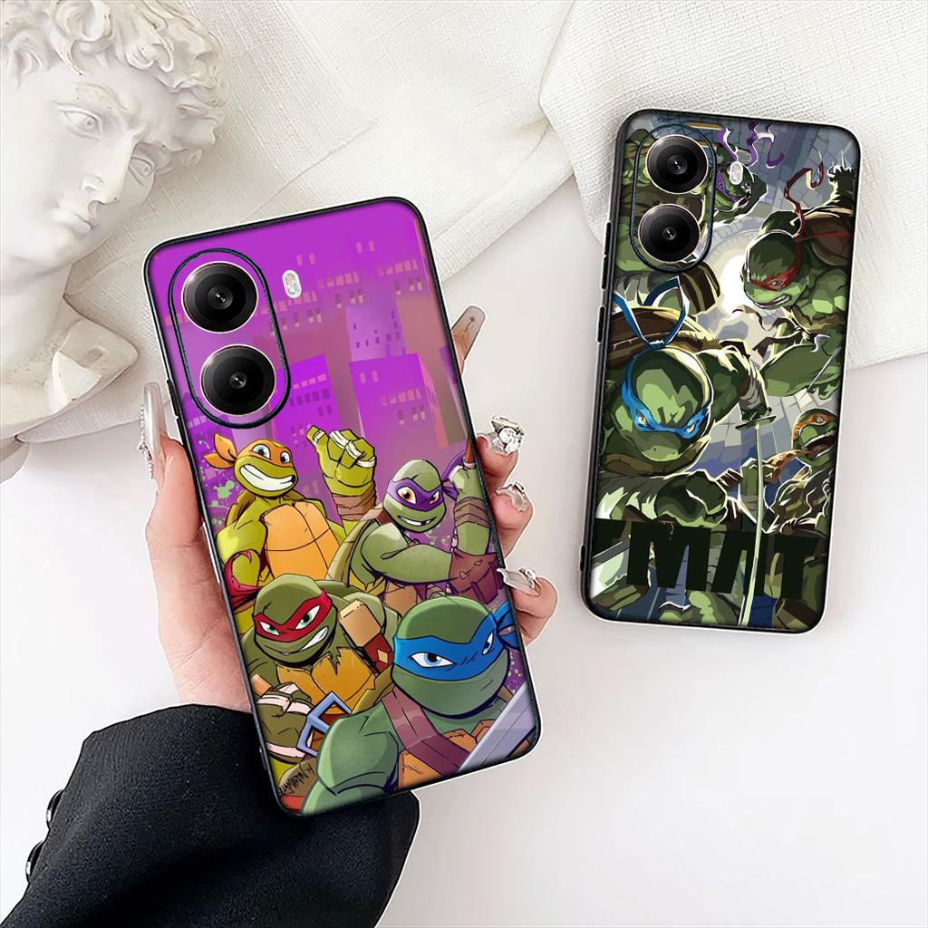 Cartoon n-Ninjas Wallpaper T-Turtles Phone Case for Samsung Galaxy A06 A05 A14 A50 A51 A52 A12 A13 A23 A70 A07 A25 A26 A72 A56