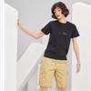 Dickies Однотонная повседневная футболка с вышивкой логотипа для женщин, топ, черный DK010245-CC2