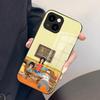 Мультяшный чехол для телефона B-Bobs B-Burgers для iPhone 17 Pro Max 15 Pro 16 14 Plus 12 13 Mini 11 Pro Ударопрочная стеклянная крышка