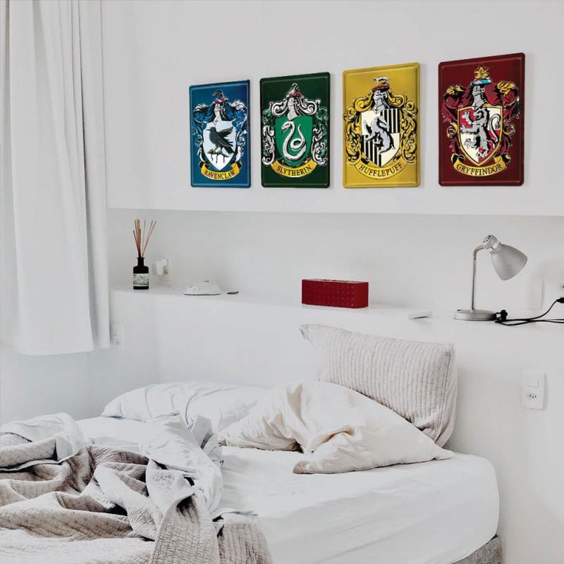 Металлическая пластина Гарри Поттера 3D - Слизерин