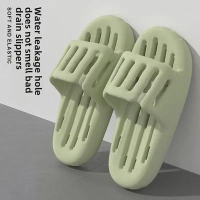 Быстросохнущие нескользящие летние тапочки для мужчин и женщин: Для использования в помещении и ванной комнате