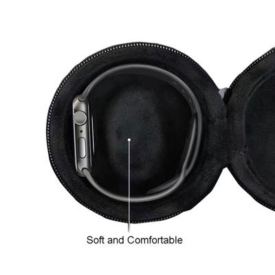 Портативный дорожный футляр для часов с застежкой-молнией, одинарный ящик для хранения, легкий, подходит для наручных часов и смарт-часов, EVA