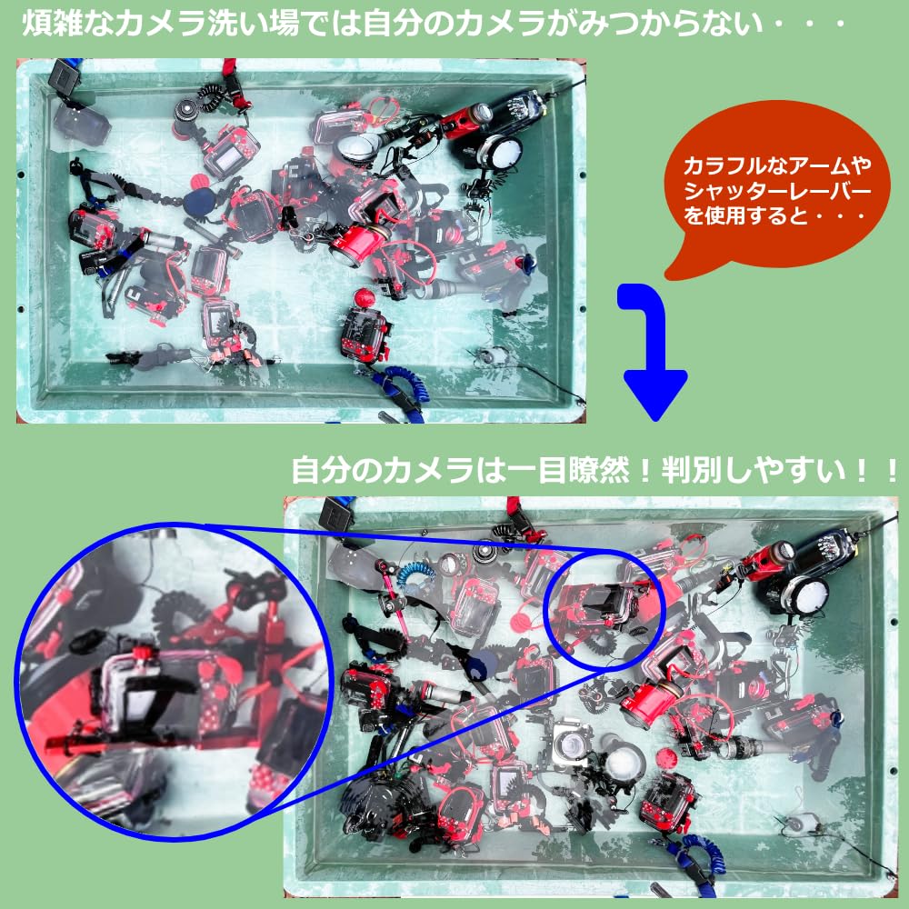 Бамбуковый подводный фотоаппарат Дайвинг Бокс Система рычагов Рукоятка Базовая система Система мульти-лотка Держатель с прямой базой GoPro Olympus Canon Nikon Ныряй! (двойной