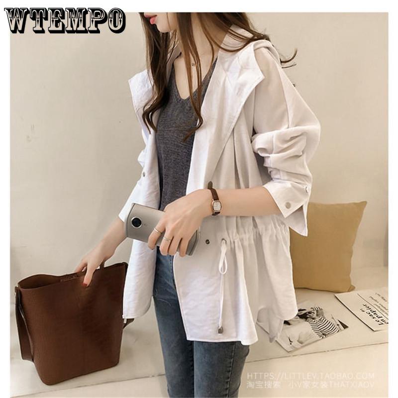 Женский весенне-осенний плащ плюс длинный костюмный воротник, повседневное пальто больших размеров для женщин