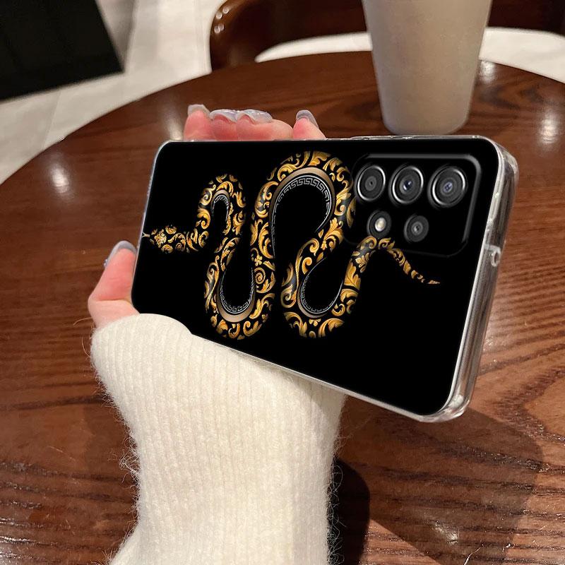 Чехол для телефона Snakes and Women Прозрачный Мягкий Для Samsung Galaxy A56 A57 A37 A55 A54 A36 A35 A26 A25 A16 A17 A07 A52 A34 A73 A21s